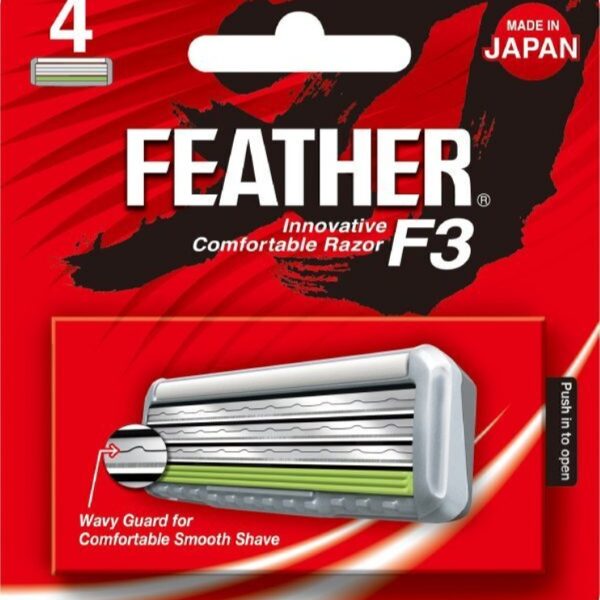 Feather Innovative Comfortable Razor F3 Blades (4ps pack) SE-4