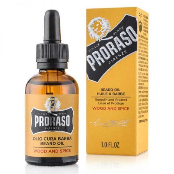 PRORASO BEARD OIL WOOD & SPICE 30ml