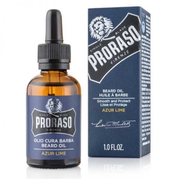 PRORASO BEARD OIL AZUR LIME 30ml