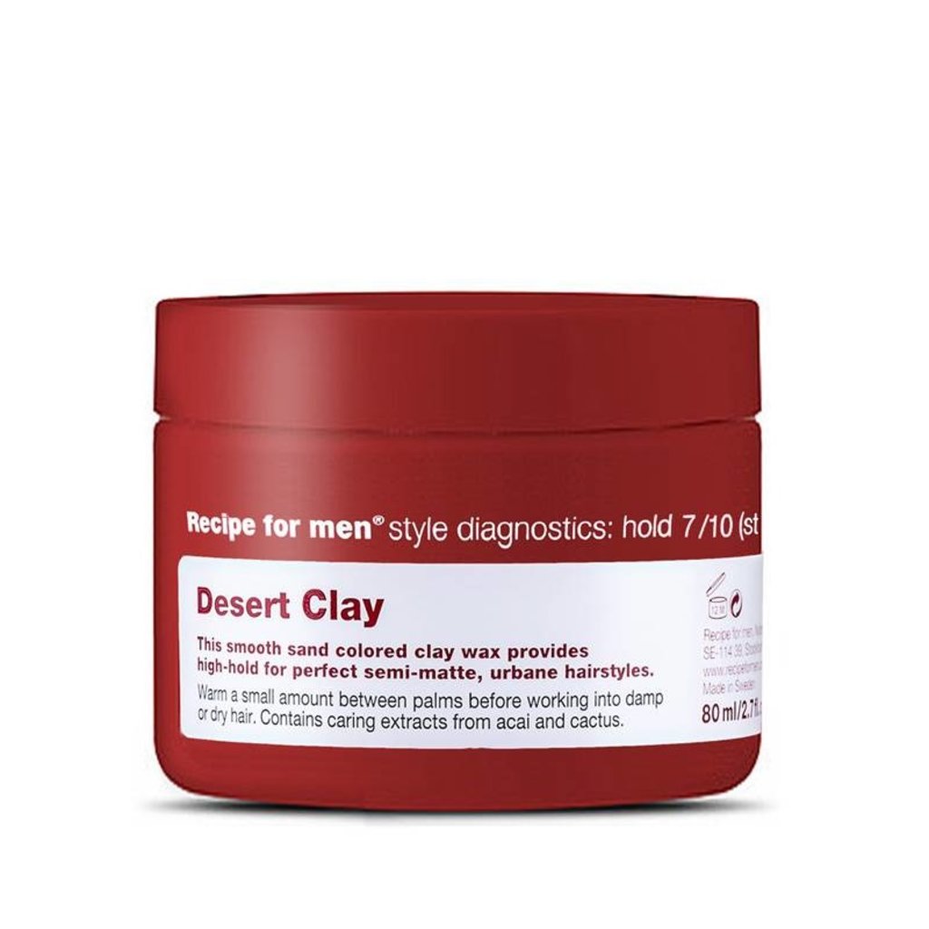 Recipe for men Desert Clay Wax 80ml