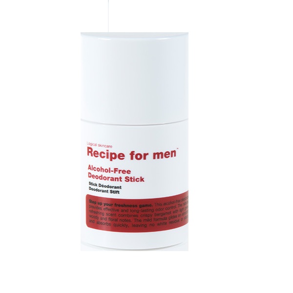Recipe for men Alcohol Free Deodorant Stick