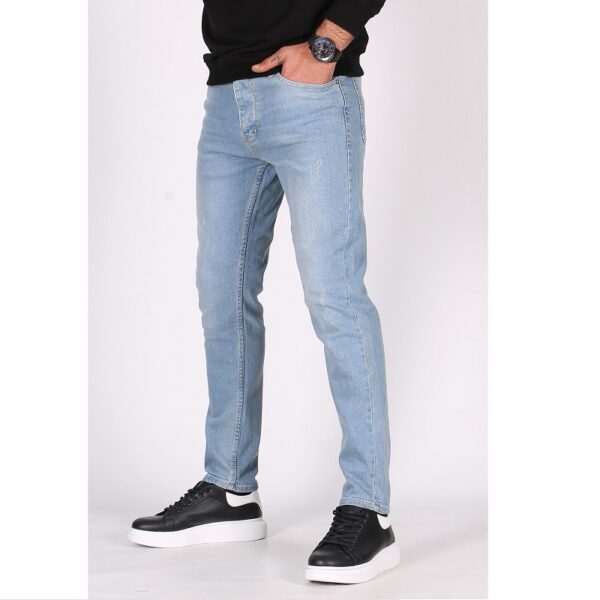 Ανδρικό Jean Slim Fit Μπλέ