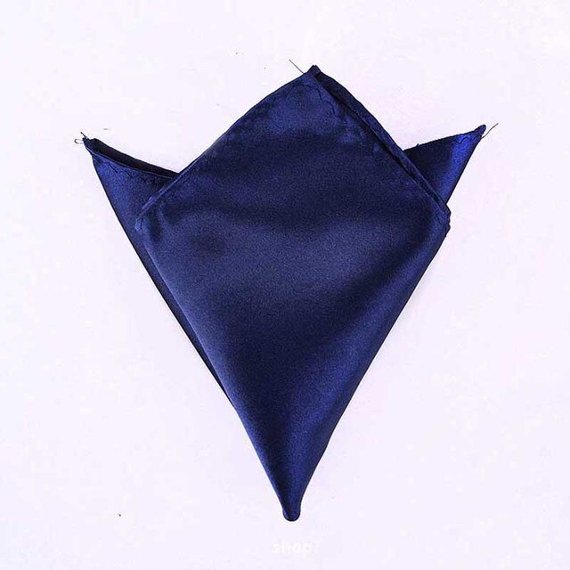 Navy Blue τετράγωνο μαντήλι σακακιού