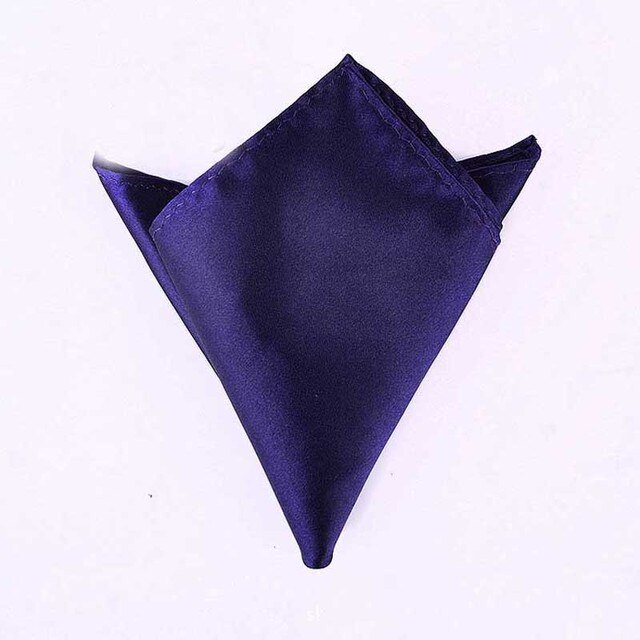 Τετράγωνο μαντήλι τσέπης σκούρο μωβ