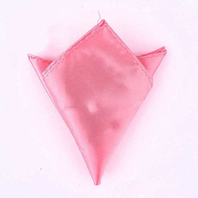 Σκούρο ροζ τετράγωνο μαντήλι σακακιού