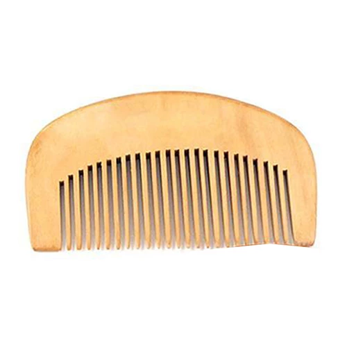 Σετ 2 τμχ Εργαλείο περιποίησης για μαλλιά & γένια, ξύλινο