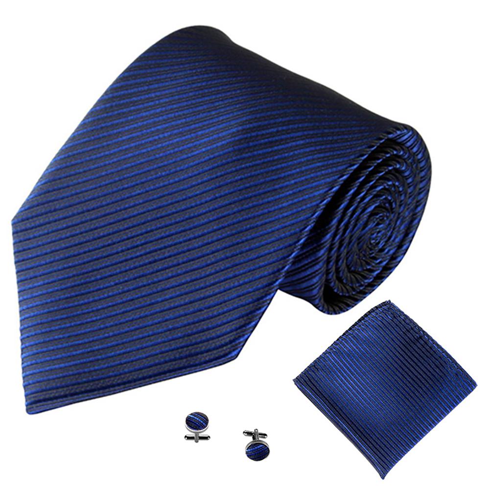 Επίσημη στενή γραβάτα σκούρο μπλε
