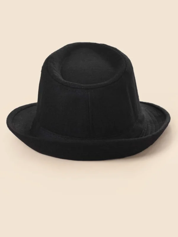 Ανδρικό καπέλο Total Black Fedora