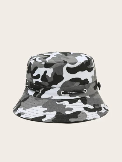 Ανδρικό καμουφλάζ Bucket Hat