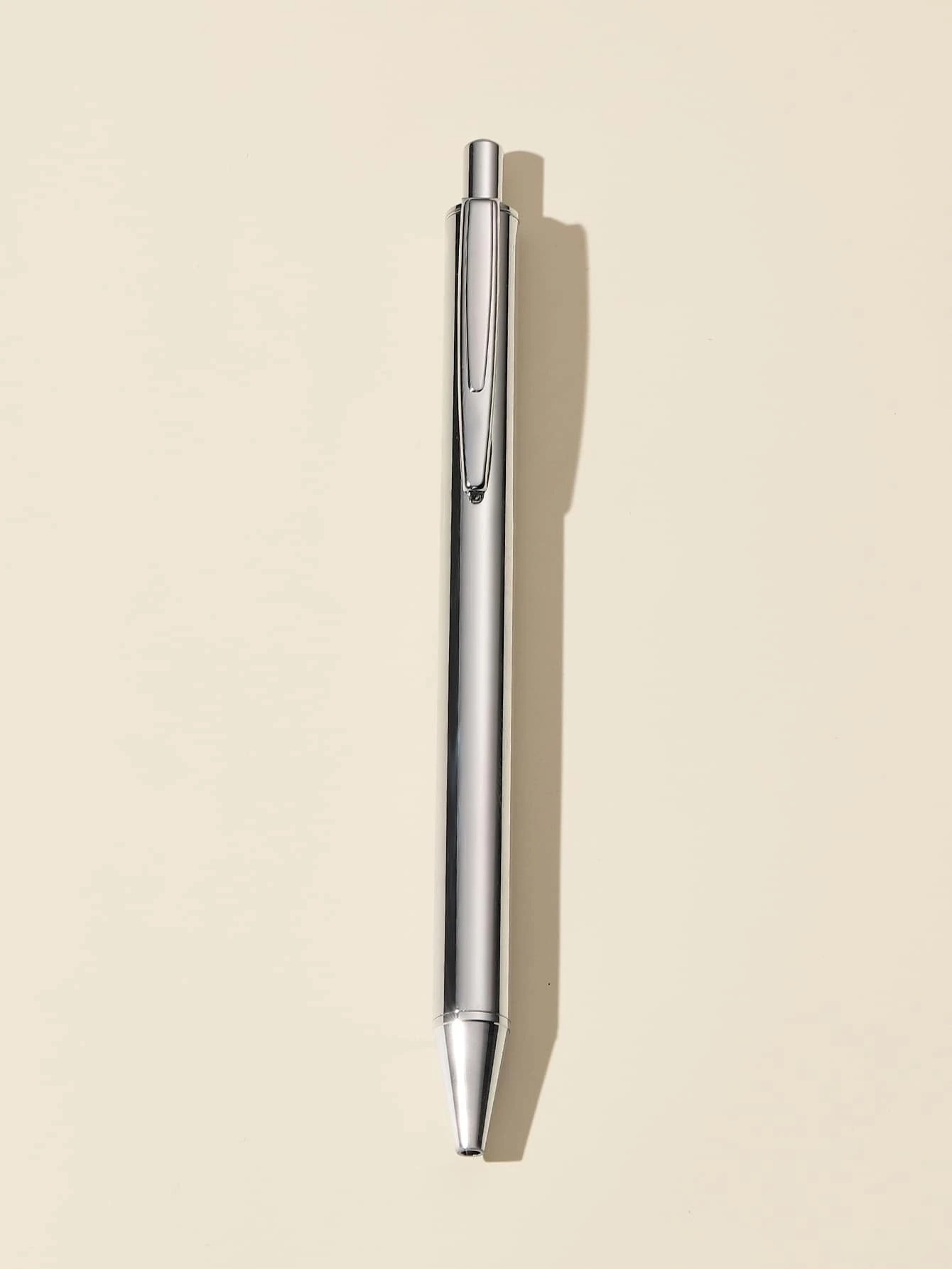 Φορητό μοντέρνο στυλό ασημί I