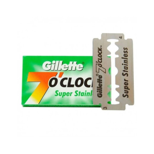 Λεπίδες για ξυριστικές μηχανές Gillette-7’o-clock-Super 5 τεμ