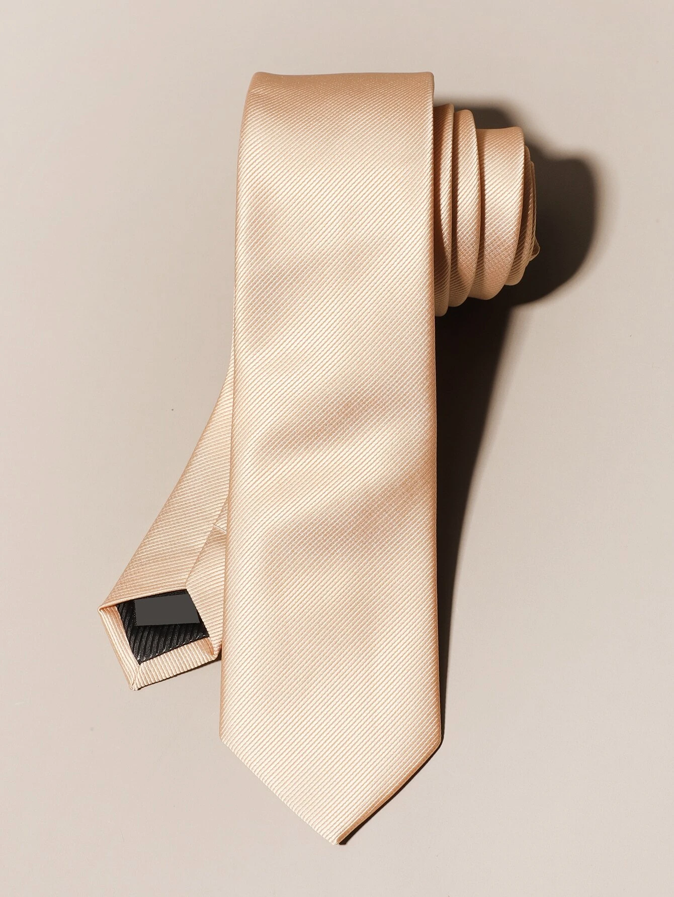 Πολυτελής ανδρική γραβάτα χρυσό σαμπανιζέ