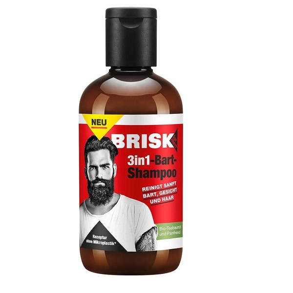 BRISK 3in1 Beard Shampoo 150ml