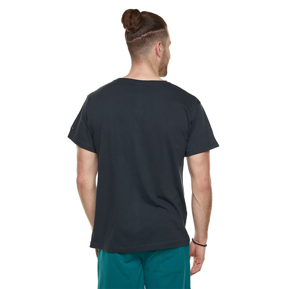 Ανδρικό T-shirt Σκούρο Γκρι με σήμα Body Move