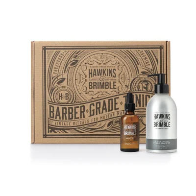 HAWKINS & BRIMBLE BEARD GIFT SET OIL