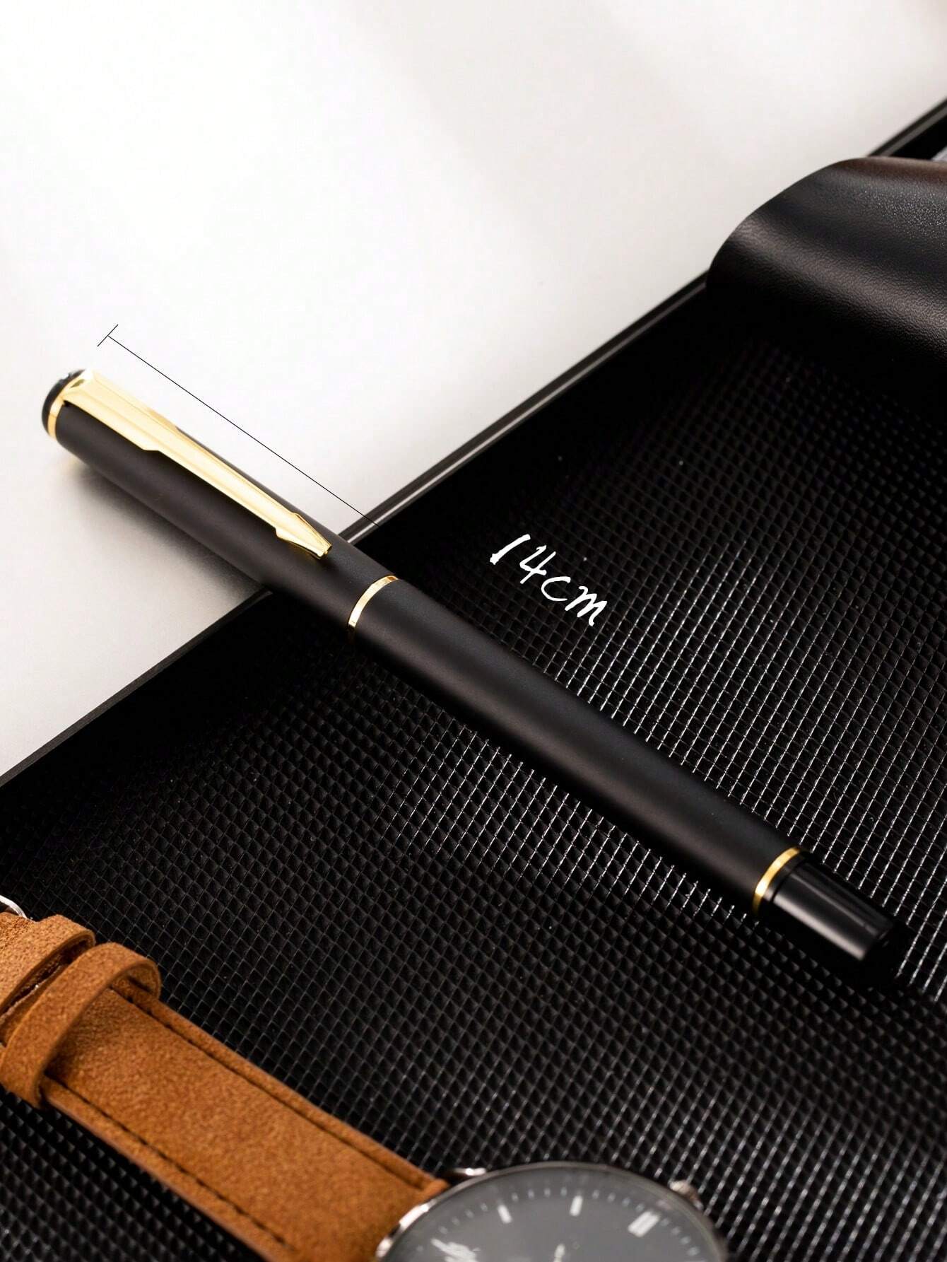 Κομψό μοντέρνο στυλό μαύρο χρυσό