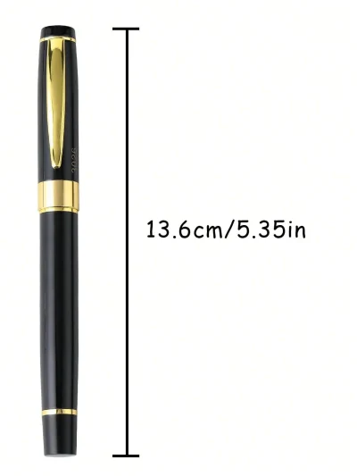 Κομψή μοντέρνα πένα μαύρο χρυσό ΙΙΙ
