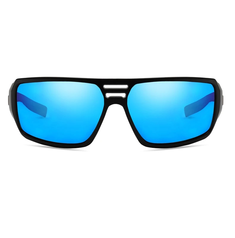 Γυαλιά ηλίου ποδηλασίας μαύρο μπλε φακό