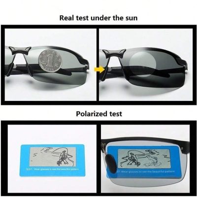Ανδρικά μοντέρνα γυαλιά ηλίου μολυβί σκελετός