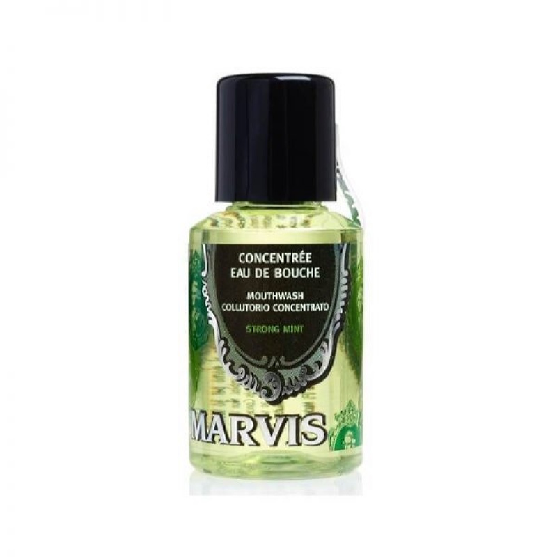 Marvis travel mouthwash sttrong mint 30ml