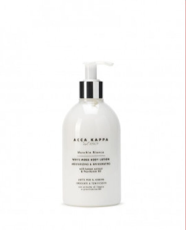 Acca Kappa white moss body lotion with lemon extract & ProvitaminB5 300ml(10,43fl.oz.)