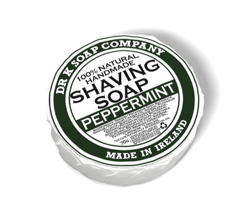 Dr K Soap Shaving Soap Peppermint 70g(100%natural)