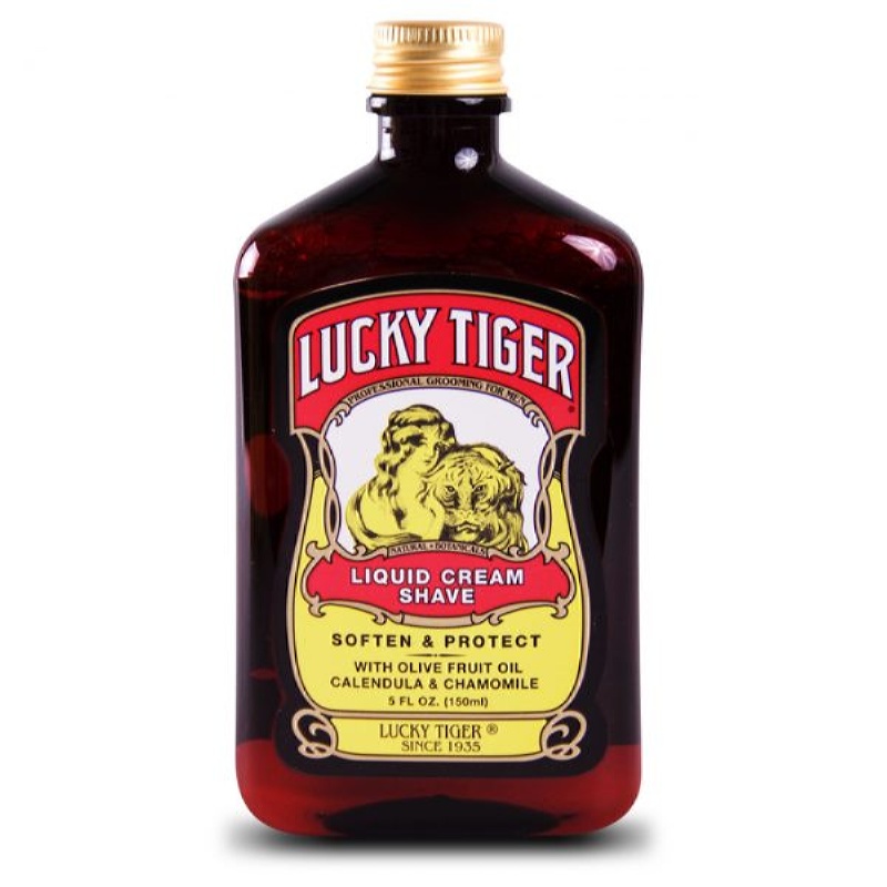 LUCKY TIGER LIQUID SHAVE CREAM 150ml / 5 FL oz.