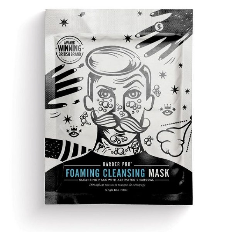 BARBER-PRO FOAMING CLEANSING-MASK cleansing-mask