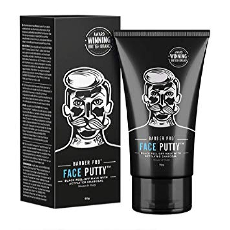 Barber Pro Face Putty Black Peel-Off Mask (40ml tube)