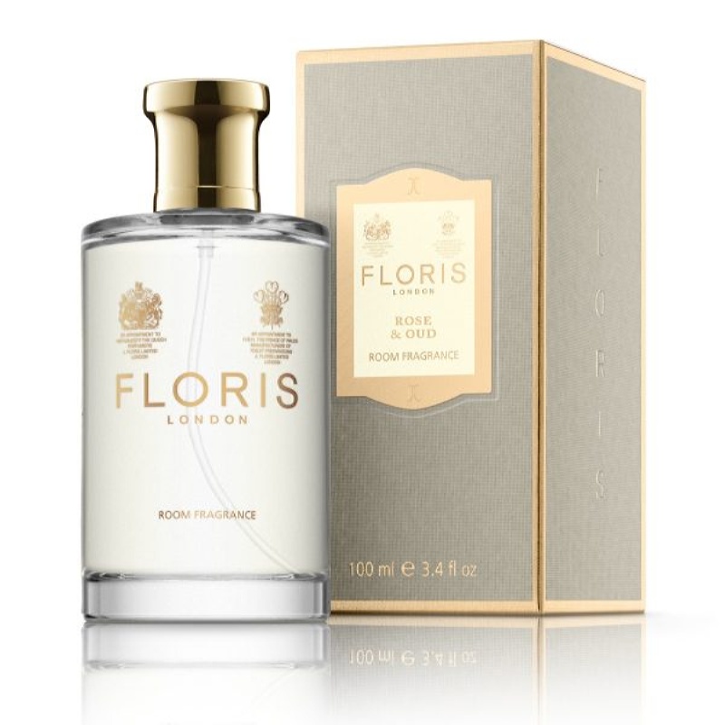 Floris London Rose & Oud 100ml Room Fragrance