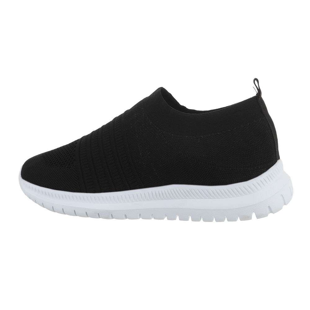 Ανδρικά Sneakers Λευκό-μαύρο Flat Type