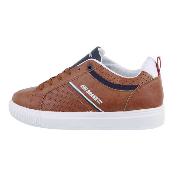 Ανδρικά Sneakers Camel λευκά